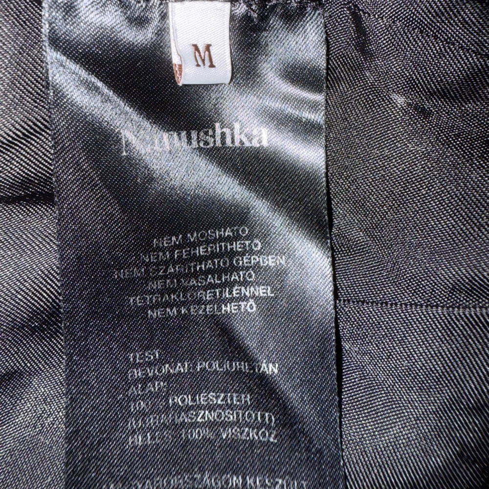 Nanushka Carlotta Faux Leather Maxi Skirt in Storm Evergreen - M - Picture 7 of 9